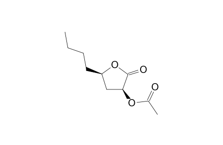 (3S,5R)-(+)-3-Acetoxy-5-butyltetrahydrofuran-2-one