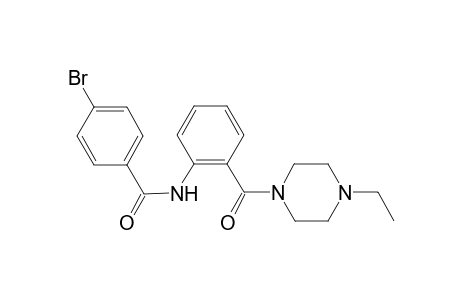 4-Bromo-N-[2-(4-ethyl-piperazine-1-carbonyl)-phenyl]-benzamide