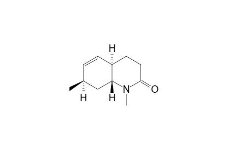 (trans)-1,7-Dimethyl-3,4,4a,7,8,8a-hexahydro-2(1H)-quinolone