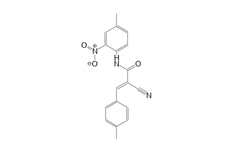(2E)-2-cyano-N-(4-methyl-2-nitrophenyl)-3-(4-methylphenyl)-2-propenamide
