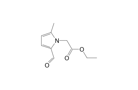 1H-Pyrrole-1-acetic acid, 2-formyl-5-methyl-, ethyl ester