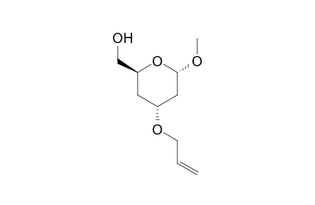 .beta.-D-threo-Hexopyranoside, methyl 2,4-dideoxy-3-O-2-propenyl-