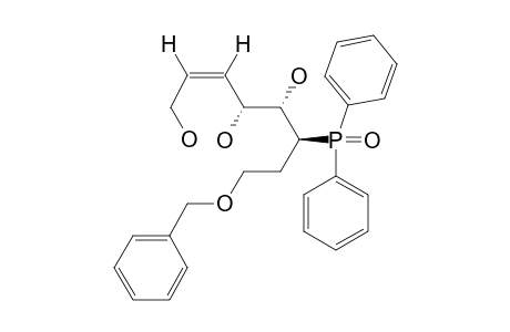 (2Z,4R*,5S*,6R*)-8-BENZYLOXY-6-DIPHENYLPHOSPHINOYLOCT-2-ENE-1,4,5-TRIOL