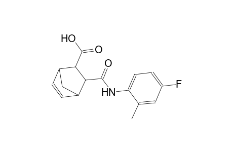 3-[(4-fluoro-2-methylanilino)carbonyl]bicyclo[2.2.1]hept-5-ene-2-carboxylic acid
