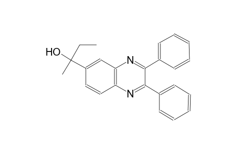 6-quinoxalinemethanol, alpha-ethyl-alpha-methyl-2,3-diphenyl-