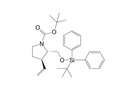 (2S,3R)-1-(tert-Butoxycarbonyl)-2-(tert-butyldiphenylsilanyloxymethyl)-3-vinylpyrrolidine