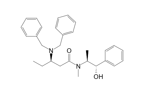 (R)-3-Dibenzylamino-pentanoic acid ((1S,2S)-2-hydroxy-1-methyl-2-phenyl-ethyl)-methyl-amide