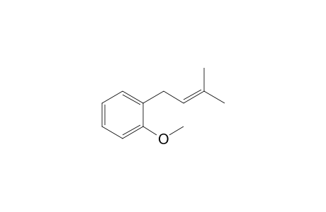 1-Methoxy-2-(3-methylbut-2-enyl)benzene
