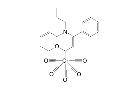 Pentacarbonyl [(2E)-3-(di-2'-propenylamino)-1-ethoxy-3-phenyl-2-propenylidene ] chromium