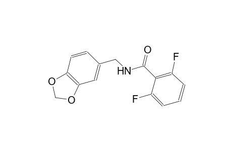 N-(1,3-benzodioxol-5-ylmethyl)-2,6-difluorobenzamide