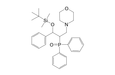 threo-2-diphenylphosphinoyl-3-morpholino-1-phenylpropyl dimethyl-t-butylsilyl ether
