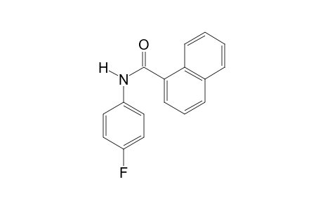 N-(4-Fluorophenyl)naphthalene-1-carboxamide