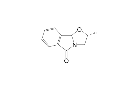 (2R,9bS / R)-2,3,5,9b-Tetrahydro-2-methyl-(1,3)oxazolo[2,3-a]isoindol-5-one