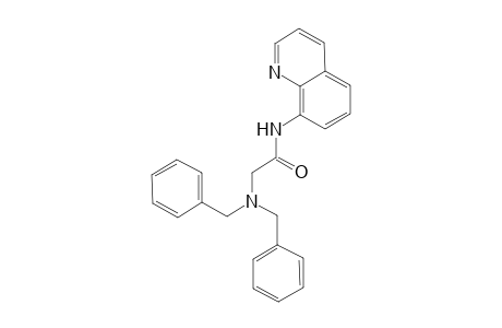 Acetamide, 2-[bis(phenylmethyl)amino]-N-(8-quinolinyl)-