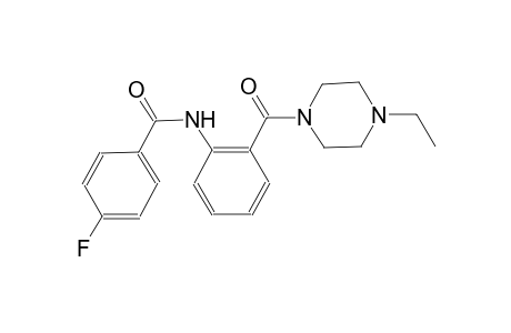 N-[2-(4-Ethyl-piperazine-1-carbonyl)-phenyl]-4-fluoro-benzamide