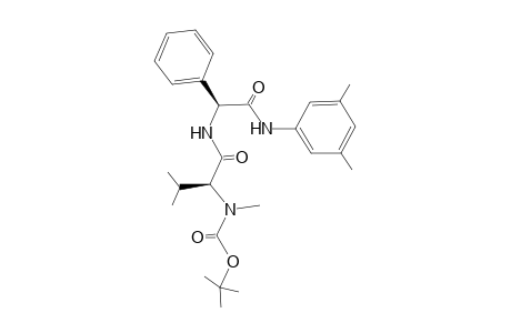 (S,S)-(-)-N-Methyl-N-BOC-[N-[N'-[.alpha.-(N''-(3,5-dimethylphenyl)carbamyl)benzyl]carbamyl]-2-methylpropyl]amide