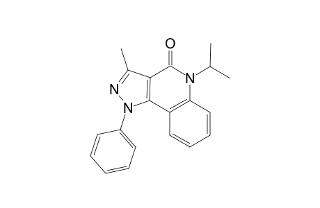 5-Isopropyl-3-methyl-1-phenyl-1,5-dihydro-4H-pyrazolo[4,3-c]quinolin-4-one