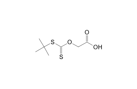 Acetic acid, [[(1,1-dimethylethyl)thio]thioxomethoxy]-