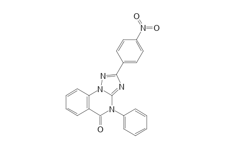 2-(4-Nitrophenyl)-4-phenyl-1,2,4-triazolo[1,5-a]quinazolin-5(4H)-one