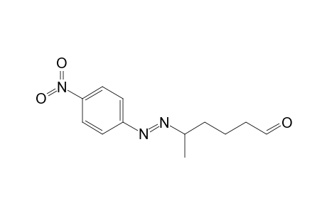 5-[(4-Nitrophenyl)azo]hexanal
