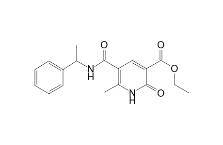 Ethyl 6-methyl-2-oxo-5-([(1-phenylethyl)amino]carbonyl)-1,2-dihydro-3-pyridinecarboxylate