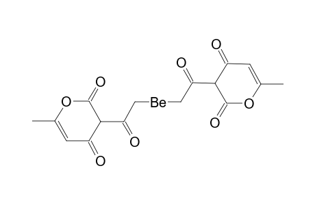 Be complex of dehydroacetic acid(1:2)