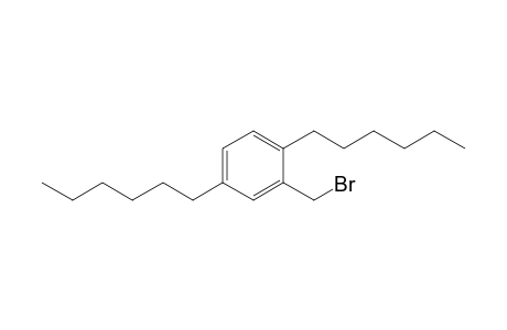 2-(Bromomethyl)-1,4-dihexylbenzene