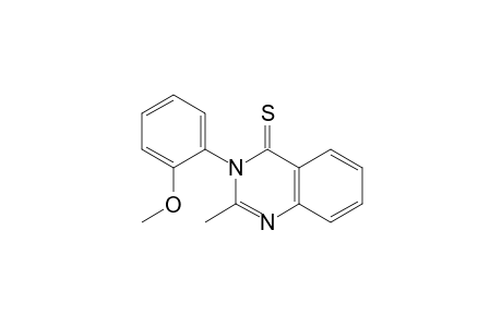 2-Methyl-3-(2-methoxyphenyl)-4(3H)-quinazolinthione