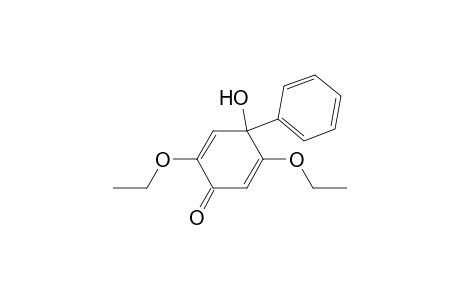2,5-Cyclohexadien-1-one, 2,5-diethoxy-4-hydroxy-4-phenyl-