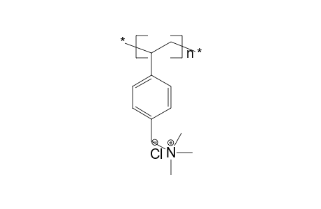Poly[(p-vinylbenzyl)trimethylammonium chloride]