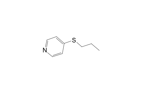 Pyridine, 4-(propylthio)-