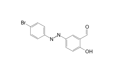 1-(3-Formyl-4-hydroxyphenylazo)-4-bromobenzene