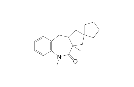 3a,5-dimethylspiro[1,3,10,10a-tetrahydrocyclopenta[c][1]benzazepine-2,1'-cyclopentane]-4-one