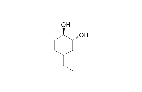 trans-2-Hydroxy-4-ethylcyclohexanol (trans diol)