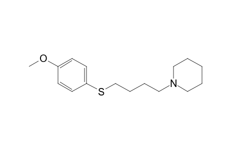 1-[4-[(4-Methoxyphenyl)thio]butyl]piperidine