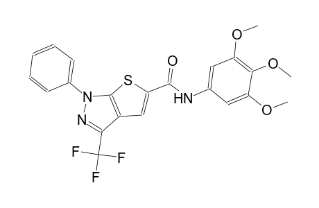 1H-thieno[2,3-c]pyrazole-5-carboxamide, 1-phenyl-3-(trifluoromethyl)-N-(3,4,5-trimethoxyphenyl)-