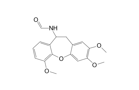 N-Formyl-10-amino-10,11-dihydro-2,3,6-trimethoxydibenz(b,f)oxepine