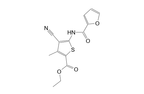 ethyl 4-cyano-5-(2-furoylamino)-3-methyl-2-thiophenecarboxylate