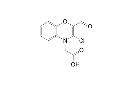 3-Chloro-N-acetic acid-1,4-benzoxazine-2-carbaldehyde