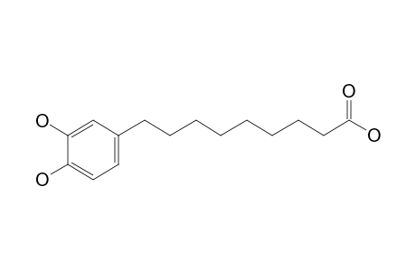 9-(3,4-dihydroxyphenyl)pelargonic acid
