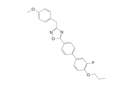1,2,4-oxadiazole, 5-(3'-fluoro-4'-propoxy[1,1'-biphenyl]-4-yl)-3-[(4-methoxyphenyl)methyl]-