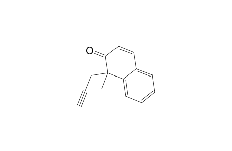 2(1H)-Naphthalenone, 1-methyl-1-(2-propynyl)-
