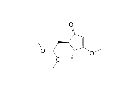 trans-3-Methoxy-5-methoxymethoxyethyl-4-methylcyclopent-2-en-1-one