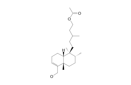 15-ACETOXY-3-ENE-CIS-CLERODAN-18-OL