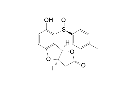 (Ss,3aR,8bR)-(+)-3a,8b-Dihydro-7-hydroxy-8-(p-tolylsulfinyl)furo[3,2-b]benzofuran-2(3H)-one