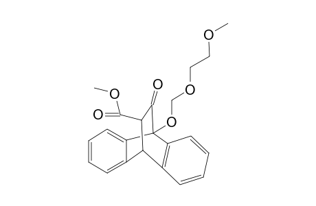 9-[(2'-Methoxyethoxy)methoxy]-11-(methoxycarbonyl)-9,10-dihydro-9,10-ethanoanthracen-12-one
