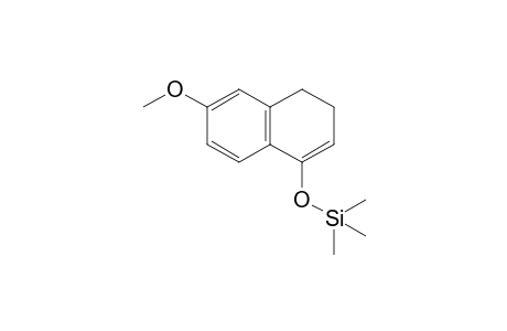 [(6-Methoxy-3,4-dihydro-1-naphthalenyl)oxy](trimethyl)silane