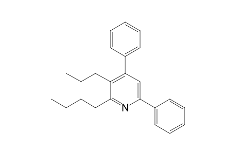 2-Butyl-3-propyl-4,6-diphenylpyridine
