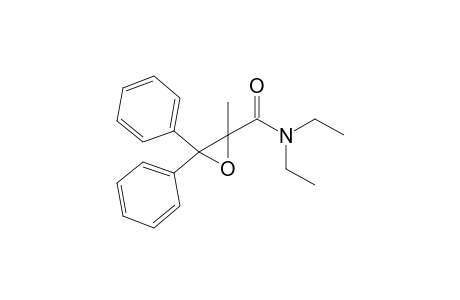 2-(N,N-Diethylaminocarbonyl)-1,2-epoxy-1,1-diphenylpropane