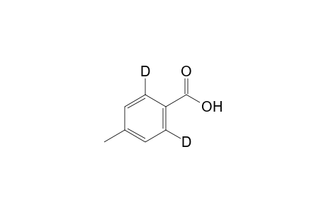 4-Methylbenzoic-2,6-d2 acid